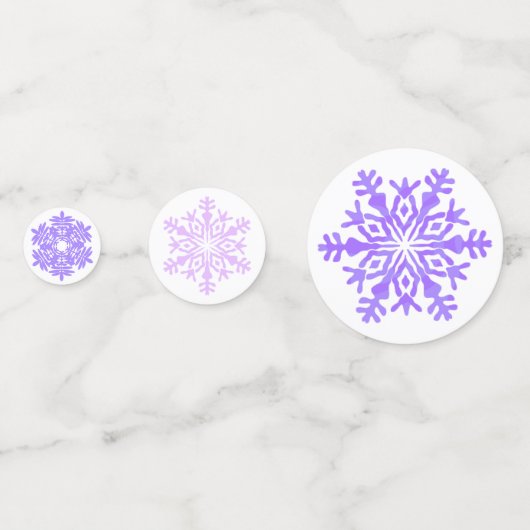 sneeuwvlokken confetti (Voorkanten)