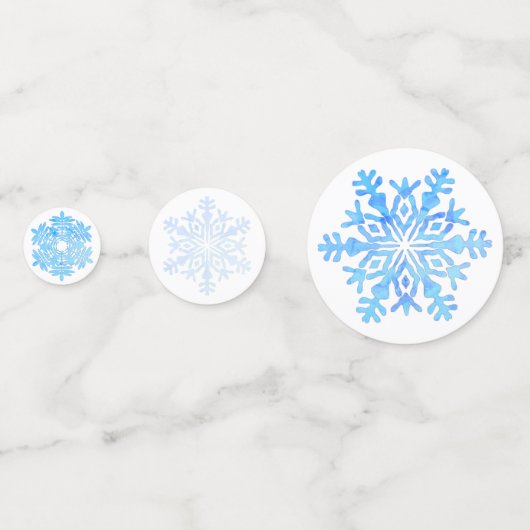 sneeuwvlokken confetti (Voorkanten)