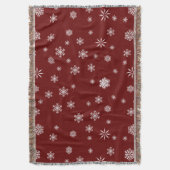 Sneeuwvlokken Deken (Voorkant Verticaal)