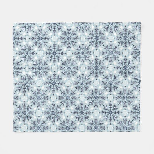 Sneeuwvlokken dekens (Voorkant (Horizontaal))