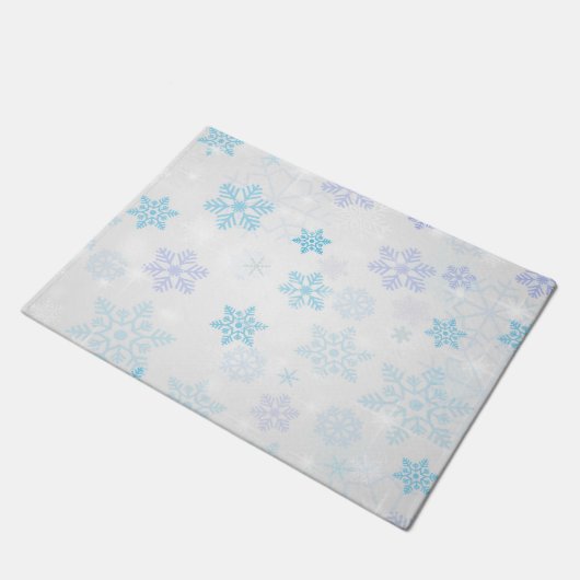 Sneeuwvlokken Deurmat (Schuin)