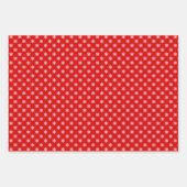 Sneeuwvlokken DIY Achtergrond Kleuren Inpakpapier Vel (Voorkant)