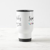 Sneeuwvlokken-Eenheden! Politiek liberaal verzet Reisbeker (Center)