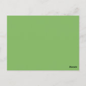 Sneeuwvlokken en Briefkaart van de Stars-tabel, gr (Achterkant)