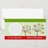 Sneeuwvlokken en Kardinalen op de Kaarten van de (Voorkant / Achterkant)