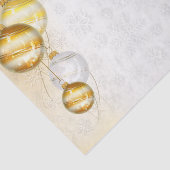 Sneeuwvlokken en kerstballen tissuepapier (Detail)