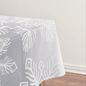 Sneeuwvlokken en -lichten tafelkleed (Voorbeeld)