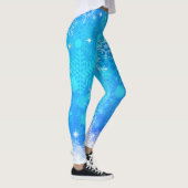 Sneeuwvlokken en Sparkly Lights Leggings (Rechts)