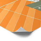 Sneeuwvlokken en zakelijke Cadeaus Poster (Hoek)