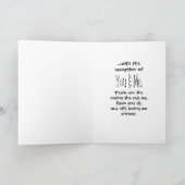 Sneeuwvlokken Feestdagen Kaart (Binnen)