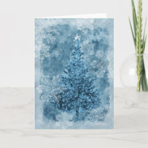 Sneeuwvlokken Feestdagen Kaart