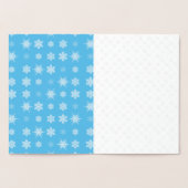 Sneeuwvlokken Folie Kaarten (Binnen)