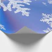 Sneeuwvlokken Fotoglanzend papier (Hoek)