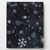 sneeuwvlokken fotoplaat (Voorkant)