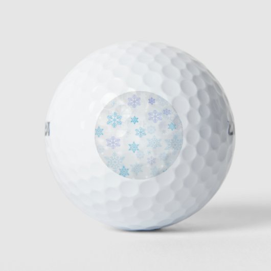 Sneeuwvlokken Golfballen (Voorkant)