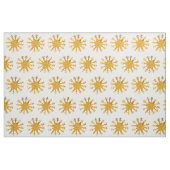 Sneeuwvlokken Goud Stof (Fat Quarter)