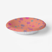 sneeuwvlokken, gouden sneeuwvlokken, bord uit eten (Gebogen)