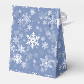 Sneeuwvlokken Grafisch aanpassen de Achtergrond va Bedankdoosjes (Achterkant)