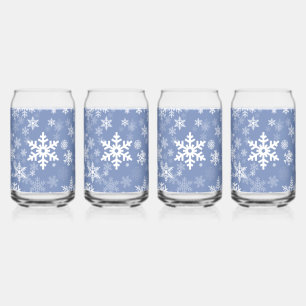 Sneeuwvlokken Grafisch aanpassen de Achtergrond va Blikvorm Glas