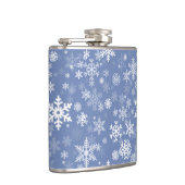 Sneeuwvlokken Grafisch aanpassen de Achtergrond va Heupfles (Rechts)