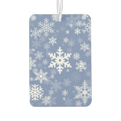 Sneeuwvlokken Grafisch aanpassen de Achtergrond va Luchtverfrisser (Achterkant)