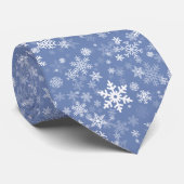 Sneeuwvlokken Grafisch aanpassen de Achtergrond va Stropdas (Opgerold)