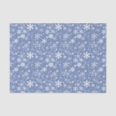 Sneeuwvlokken Grafisch aanpassen de Achtergrond va Tissuepapier (Voorkant)