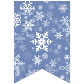 Sneeuwvlokken Grafisch aanpassen de Achtergrond va Vlaggetjes (Derde vlag)