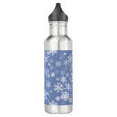 Sneeuwvlokken Grafisch aanpassen de Achtergrond va Waterfles (Links)