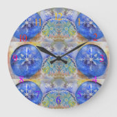 Sneeuwvlokken Grote Klok (Voorkant)