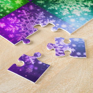 Sneeuwvlokken / Harten / Greenleaf / Miami / Spieg Legpuzzel