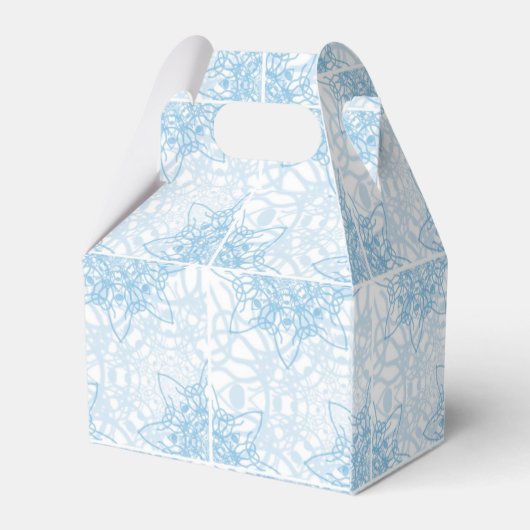 Sneeuwvlokken Herfst Bedankdoosjes (Achterkant)