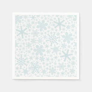 Sneeuwvlokken   Holiday Napkins Servet