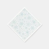 Sneeuwvlokken | Holiday Napkins Servet (Hoek)