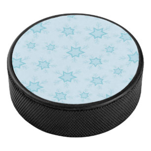 Sneeuwvlokken, ijsblauw, ijzige sneeuwvlokken, sne hockey puck