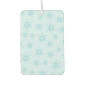 Sneeuwvlokken, ijsblauw, ijzige sneeuwvlokken, sne luchtverfrisser (Voorkant)