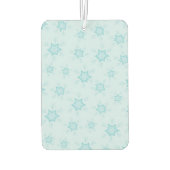 Sneeuwvlokken, ijsblauw, ijzige sneeuwvlokken, sne luchtverfrisser (Achterkant)