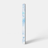 Sneeuwvlokken in de wind samsung galaxy hoesje (Linkerkant)