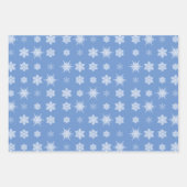 Sneeuwvlokken Inpakpapier Vel (Voorkant 3)