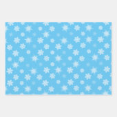 Sneeuwvlokken Inpakpapier Vel (Voorkant 2)