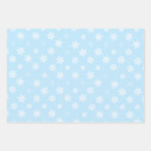 Sneeuwvlokken Inpakpapier Vel (Voorkant)
