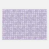 Sneeuwvlokken Inpakpapier Vel (Voorkant 3)