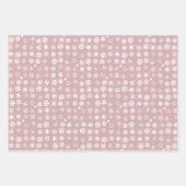 Sneeuwvlokken Inpakpapier Vel (Voorkant 2)