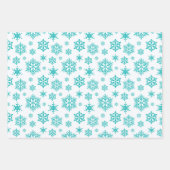 Sneeuwvlokken Inpakpapier Vel (Voorkant 2)