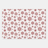 Sneeuwvlokken Inpakpapier Vel (Voorkant 3)