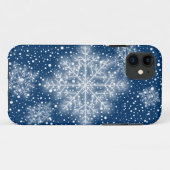Sneeuwvlokken iPhone 11 Hoesje (Achterkant (horizontaal))