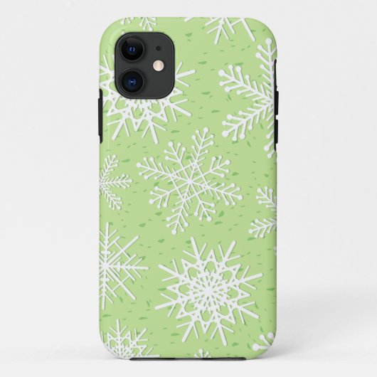 Sneeuwvlokken, iPhone 5 hoesje (Achterkant)