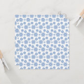 Sneeuwvlokken Kaart (Voorkant / Achterkant in situ)