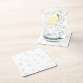 Sneeuwvlokken Kartonnen Onderzetters (Insitu)