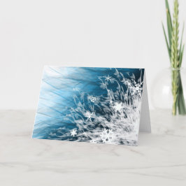 Sneeuwvlokken - Kerst-/Feestkaart Feestdagen Kaart